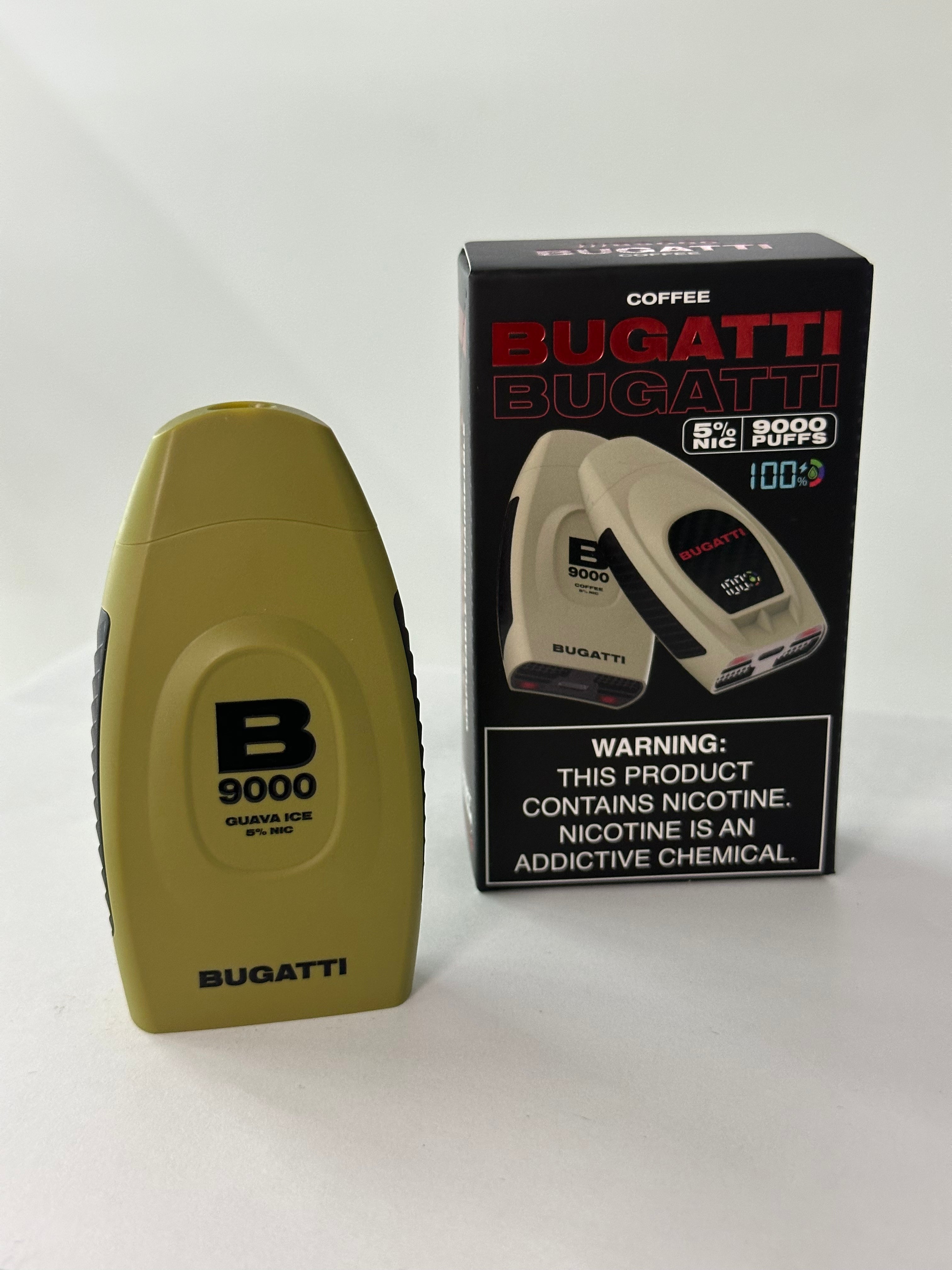 BUGATTI - 9.000 PUFF