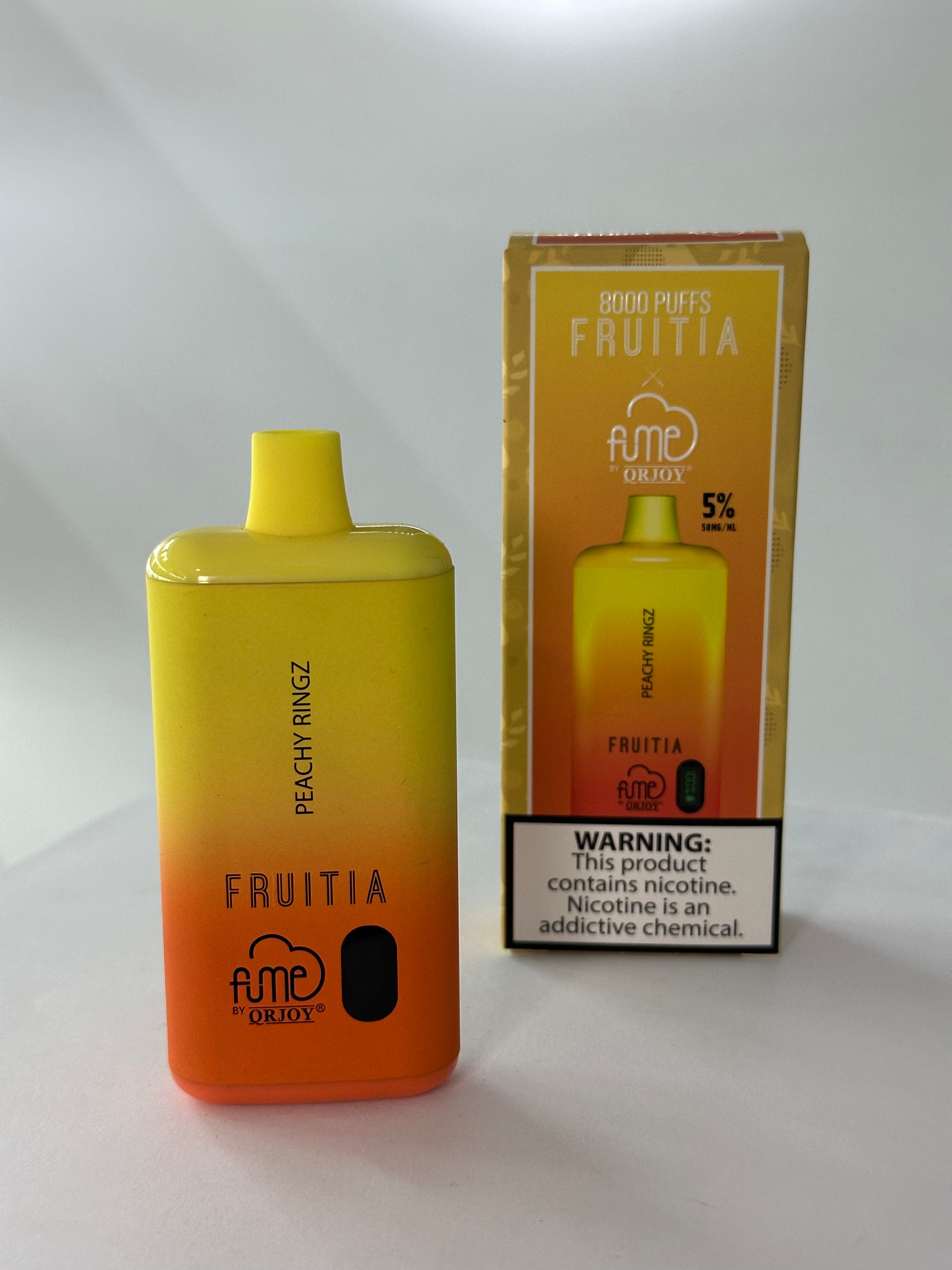 FRUITIA - PEACHY RINGZ - 8.000 PUFF