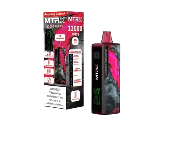 RASPBERRY COCONUT - MTRX 12K – 12.000 PUFF