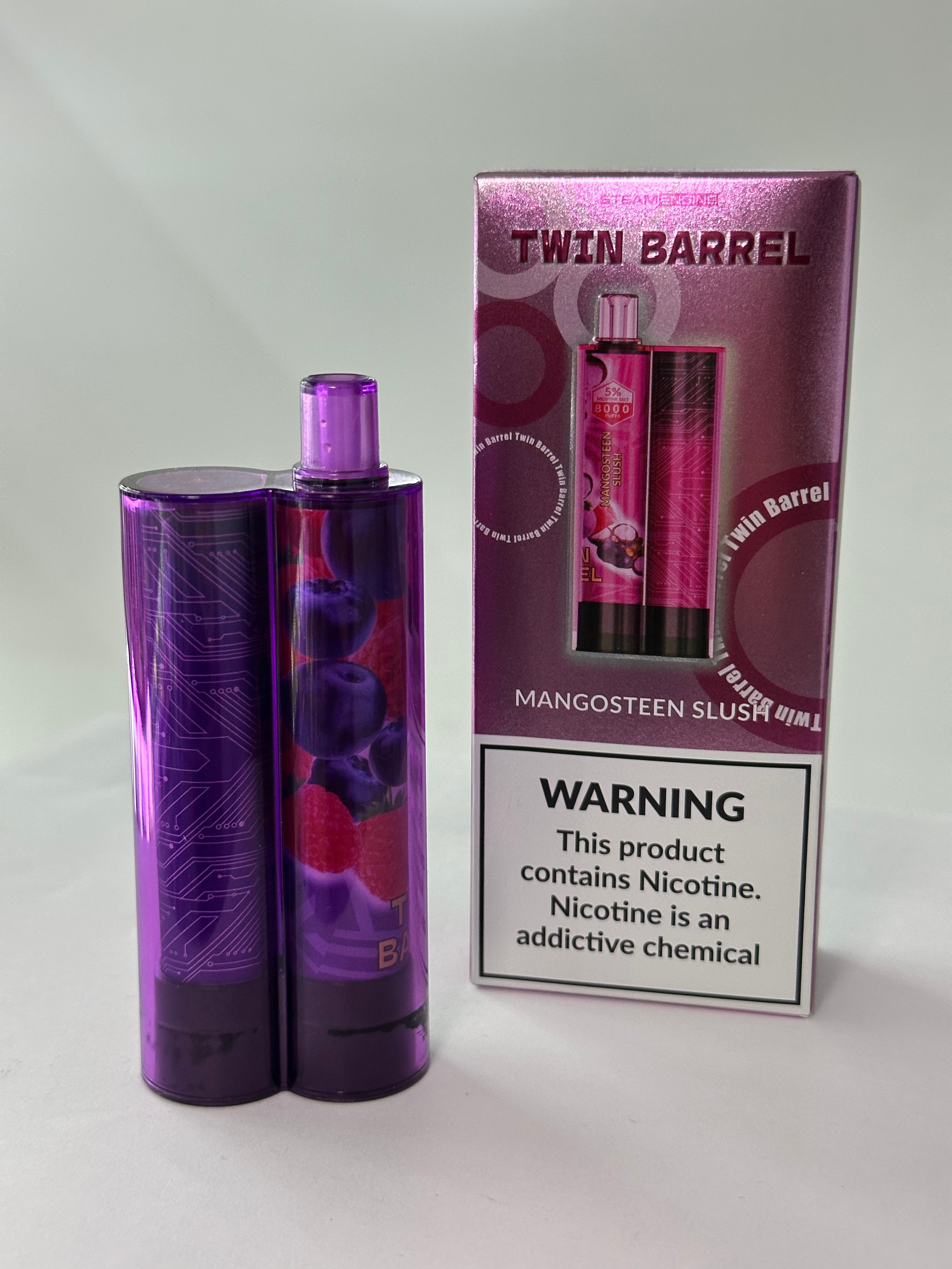 TWIN BERREL - MANGOSTEEN SLUSH - 8.000 PUFF